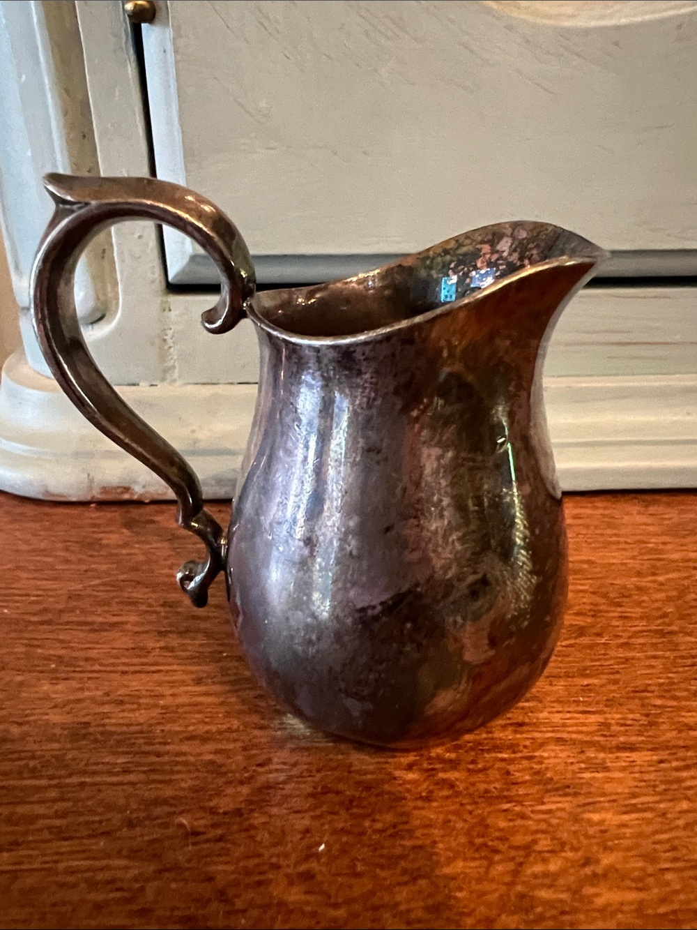 Reed & Barton Silver Tone Creamer Pitcher